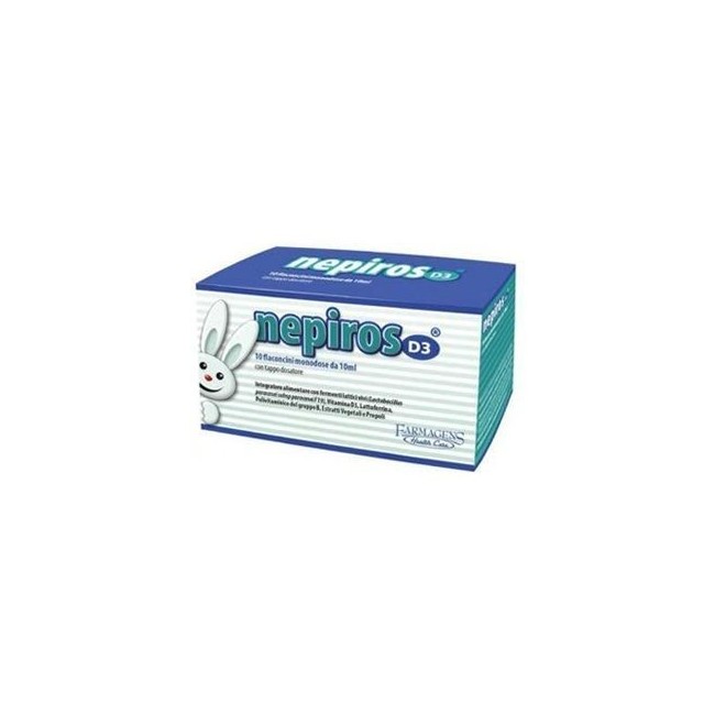 Nepiros D3 10 Flanconcini Da 10 Ml