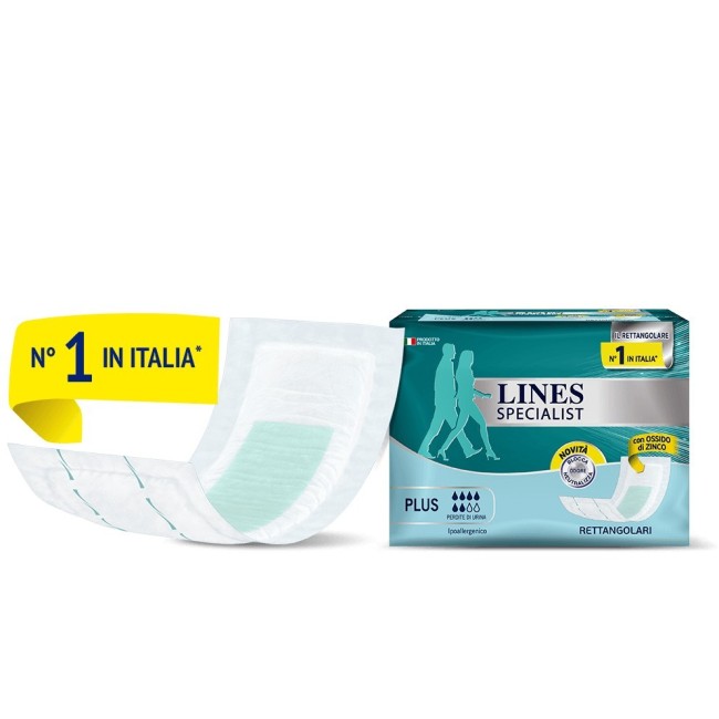 Pannolone Rettangolare Lines Specialist Classic Senza Barriera 30 Pezzi