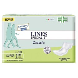 Pannolone Lines Specialist Derma Sagomato Anatomico Super 30 Pezzi