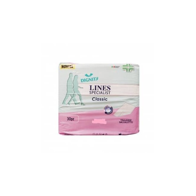 Traversa Per Incontinenza Lines Specialist Classic 40x60 Cm 30 Pezzi