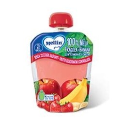 Mellin Pouch Mela/fragola/banana 90 G