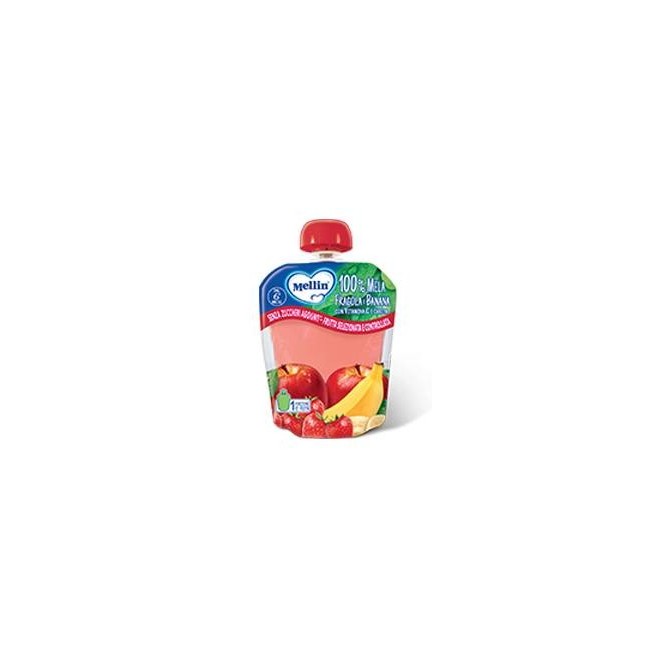Mellin Pouch Mela/fragola/banana 90 G