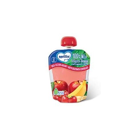 Mellin Pouch Mela/fragola/banana 90 G