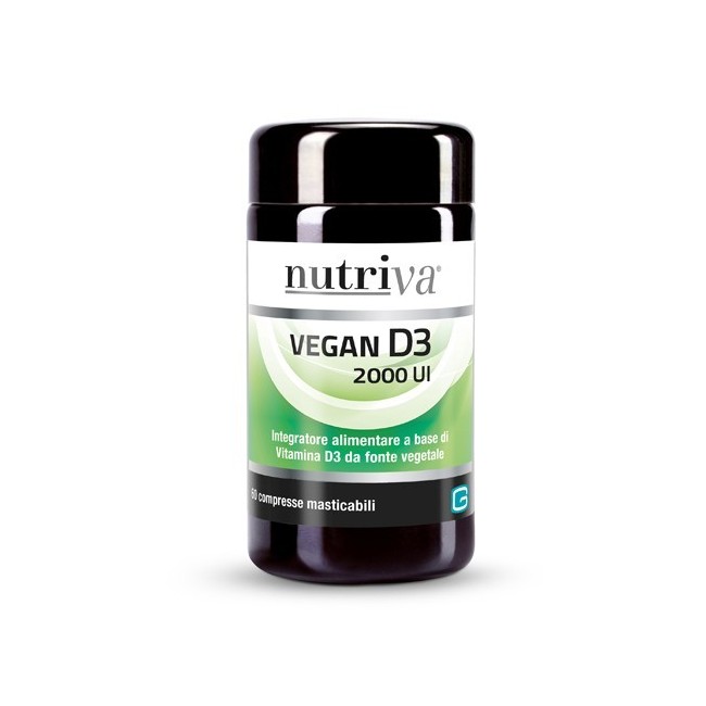 Nutriva Vegan D3 60 Compresse 2000 Ui Nutriva Vegan D3 60 Compresse 2000 Ui