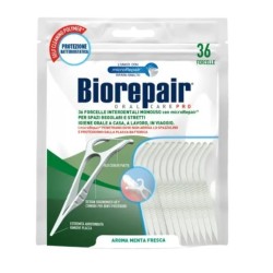 Biorepair Oral Care Antibatterico Forcelle Interdentali Monouso 36 Pezzi