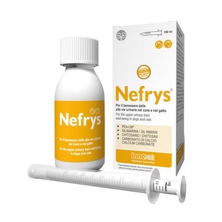 Nefrys Veg 100 100 Ml Con Siringa Dosatrice Alimento Complementare Per Cani E Gatti