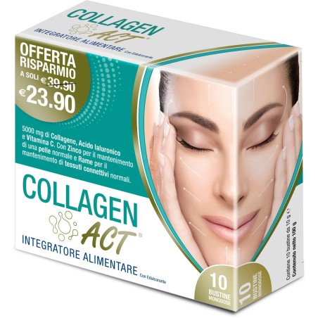 Collagen Act 10 Bustine Monodose