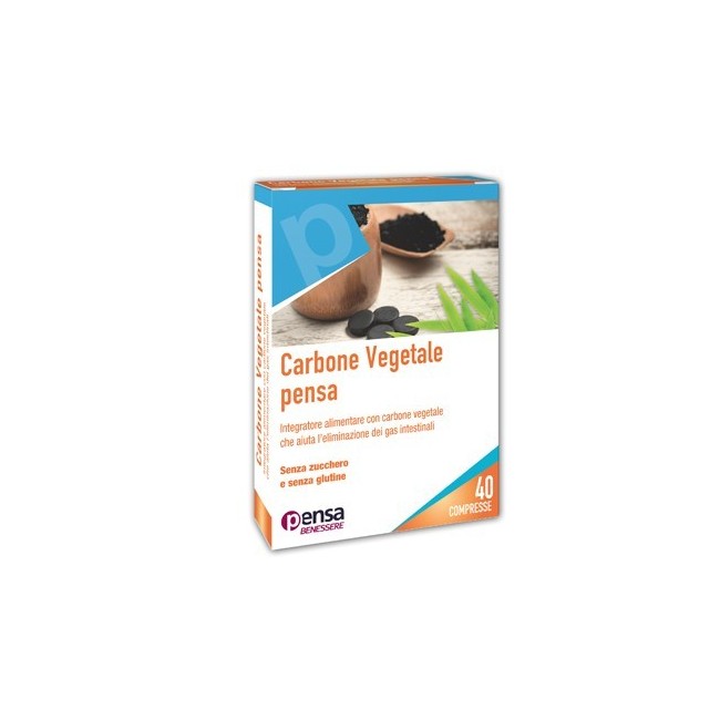 Carbone Vegetale Pensa 40 Compresse