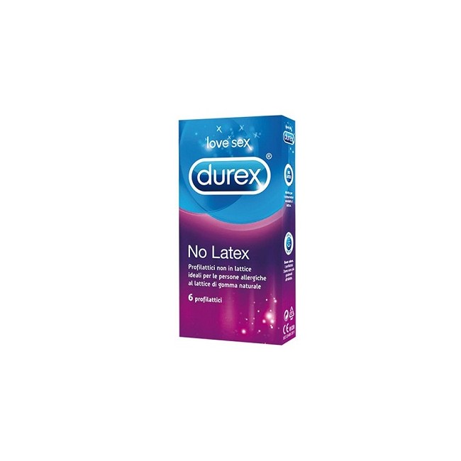 Profilattico Durex No Latex 6 Pezzi Profilattico Durex No Latex 6 Pezzi