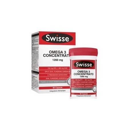 Swisse Omega 3 Concentrato 60 Capsule Molli Da 2440 Mg