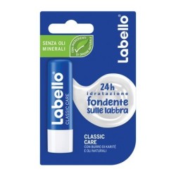 Labello Classic Care Stick 24h Idratazione Fondente Sulle Labbra 5,5 Ml