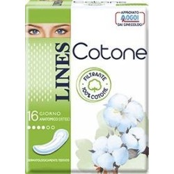 Lines Cotone Non Ultra Anatomici Distesi 16 Pezzi