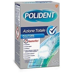 Polident Azione Totale 66 Compresse Pulitore Per Protesi Quotidiano