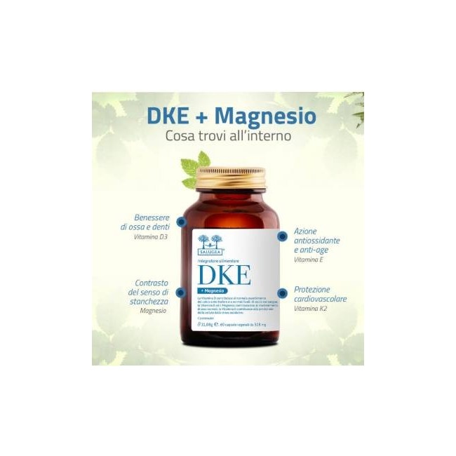 Salugea Dke + Magnesio 60 Capsule Salugea Dke + Magnesio 60 Capsule