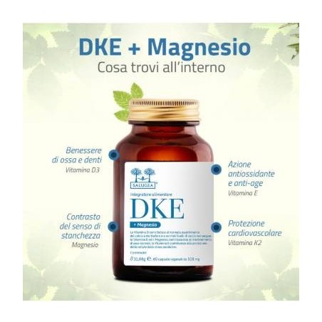 Salugea Dke + Magnesio 60 Capsule Salugea Dke + Magnesio 60 Capsule
