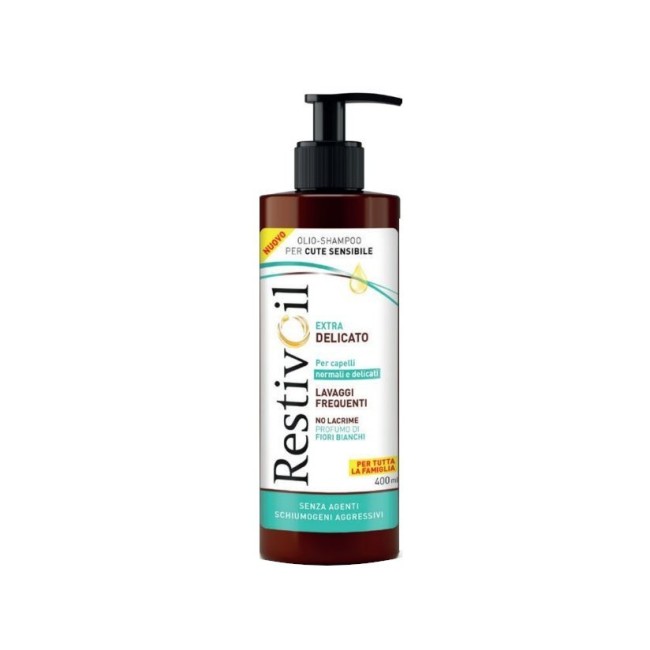Restivoil Extra Delicato Olio Shampoo Per Cute Sensibile 400 Ml