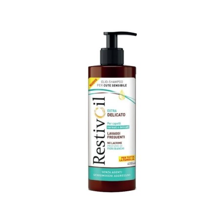 Restivoil Extra Delicato Olio Shampoo Per Cute Sensibile 400 Ml