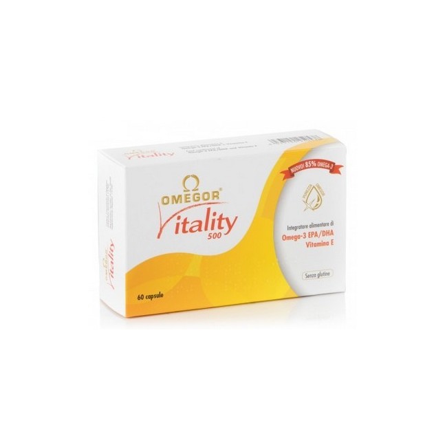 Omegor Vitality 500 60 Capsule