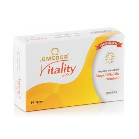 Omegor Vitality 500 60 Capsule