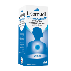Lisomucil Ad Sciroppo 200 Ml 750 Mg/15 Ml C/zucchero