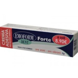 Crema Adesiva Emoform Dent Forte Per Protesi Dentali 70 G