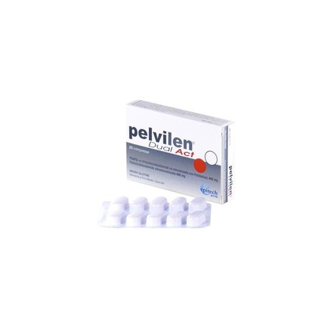 Pelvilen Dual Act 20 Compresse
