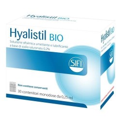 Hyalistil Bio Pf Soluzione Oftalmica Phosphate Free Monodose A Base Di Acido Ialuronico 0,2% 30 Flaconcini 0,25 Ml