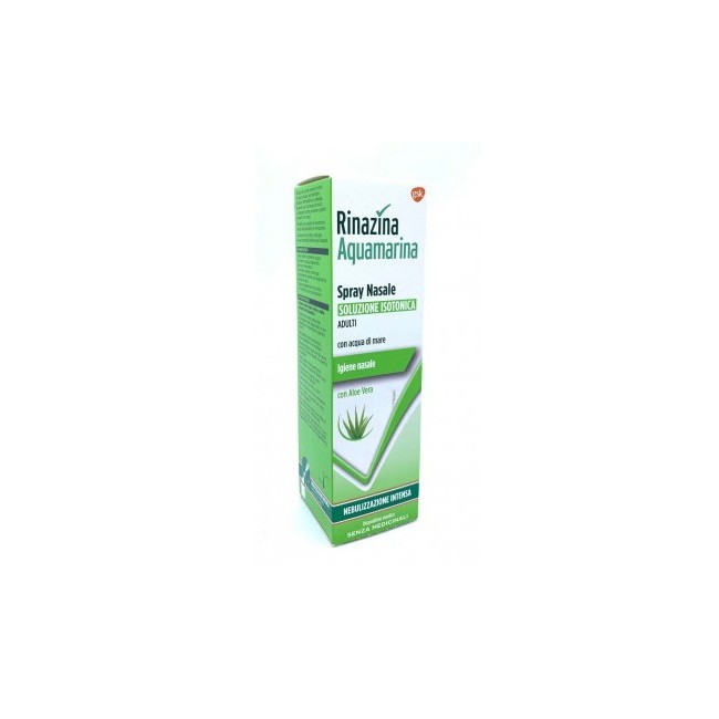 Rinazina Aquamarina Isotonica Aloe Spray Nebulizzazione Intensa 100 Ml