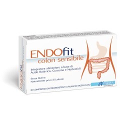 Endofit Colon Sensibile 30 Compresse Gastroresistenti A Rilascio Modificato