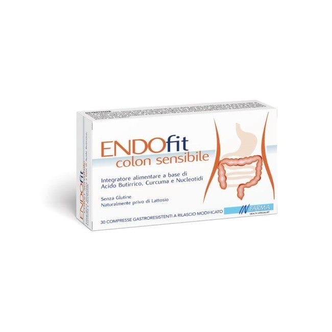 Endofit Colon Sensibile 30 Compresse Gastroresistenti A Rilascio Modificato