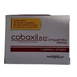 Cobaxil B12 5000mcg 5 Compresse Sublinguali Cobaxil B12 5000mcg 5 Compresse Sublinguali