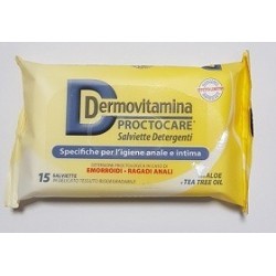 Dermovitamina Proctocare Salviette Detergenti 15 Pezzi