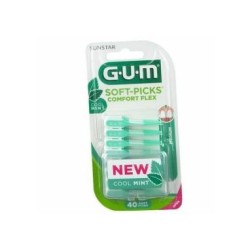Gum Soft Pick Comfort Flex Cool Mint Regular Scovolini 40 Pezzi