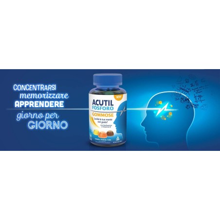 Acutil Fosforo 50 Caramelle Gommose Acutil Fosforo 50 Caramelle Gommose