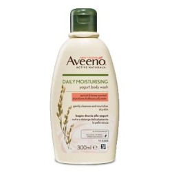 Aveeno Bagno Doccia Yogurt Albicocca & Miele 300 Ml