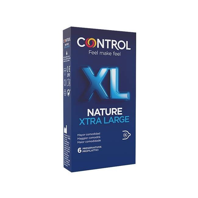 Profilattico Control Nature 2,0 Xl 6 Pezzi