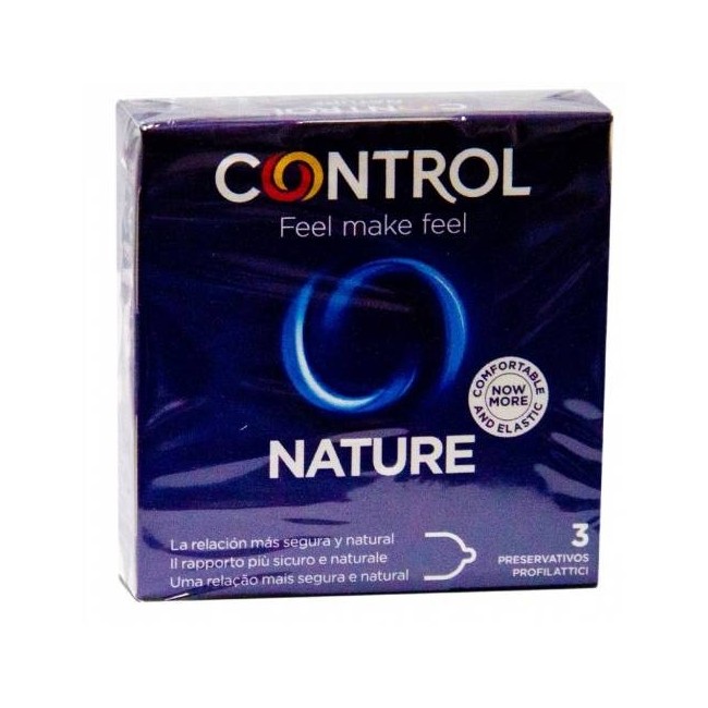 Profilattico Control Nature 2,0 3 Pezzi