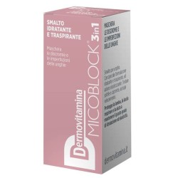 Dermovitamina Micoblock 3 In 1 Smalto Idratante E Traspirante Nude 5 Ml