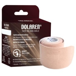 Dolaren Tape Ricaricabile Cerotto Terapeutico Beige Cm 5x5 M In Rotolo