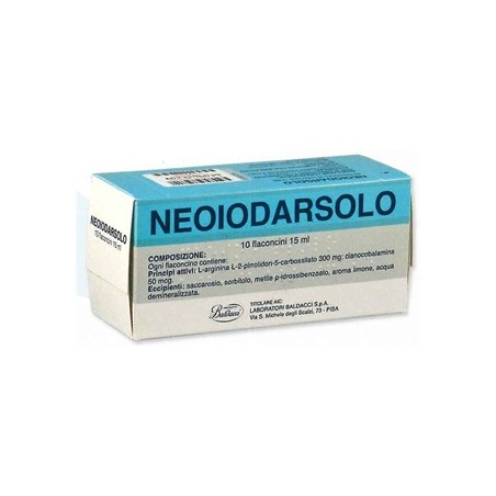Neoiodarsolo Soluzione Orale Soluzione 10 Flaconcini 15 Ml