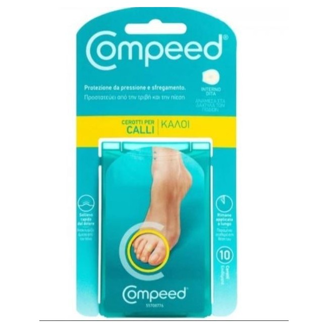 Compeed Cerotti Per Calli Interno Dita 10 Pezzi