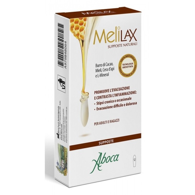 Melilax 12 Supposte Melilax 12 Supposte