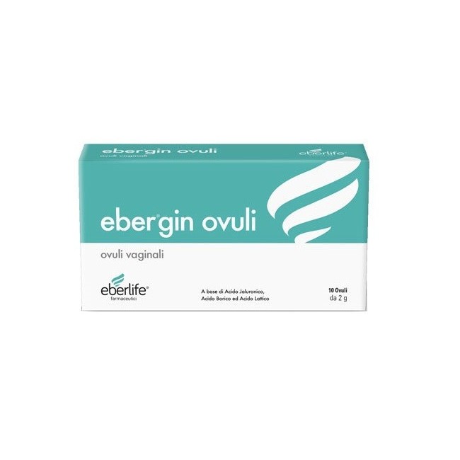 Ebergin Ovuli Vaginali 10 Pezzi Ebergin Ovuli Vaginali 10 Pezzi
