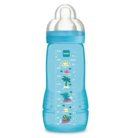 Mam Easy Active Biberon 4+ 330 Ml Tettarella 3 Maschio