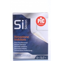 Cerotto Pic Postop Silicone 5x7 5 Pezzi