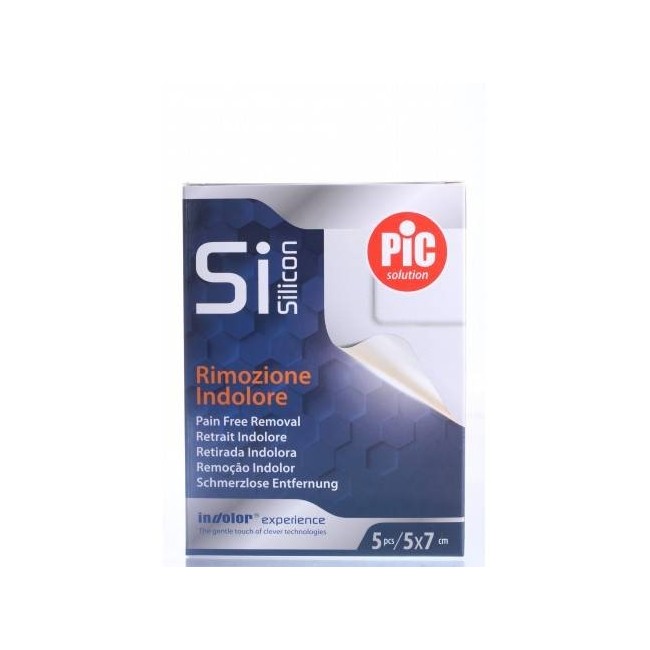 Cerotto Pic Postop Silicone 5x7 5 Pezzi