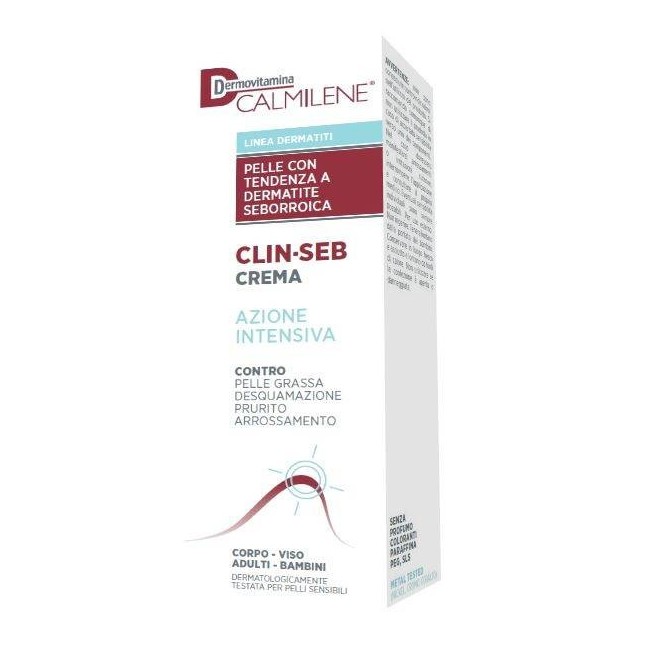 Dermovitamina Calmilene Clin-seb Crema Azione Intensiva Per Pelle Con Tendenza A Dermatite Seborroica 50 Ml Dermovitamina Calmilene Clin-seb Crema Azione Intensiva Per Pelle Con Tendenza A Dermatite Seborroica 50 Ml