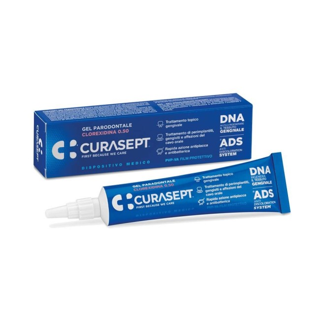 Curasept Gel Parodontale 0,5% 30 Ml Ads + Dna Curasept Gel Parodontale 0,5% 30 Ml Ads + Dna