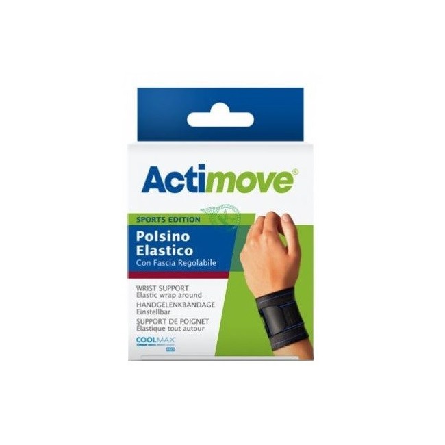 Actimove Sports Edition Polsino Elastico Con Fascia Regolabile Universale