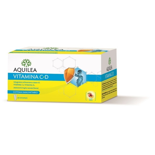 Aquilea Vitamina C+d 28 Bustine Stick